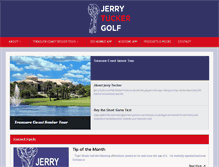 Tablet Screenshot of jerrytuckergolf.com